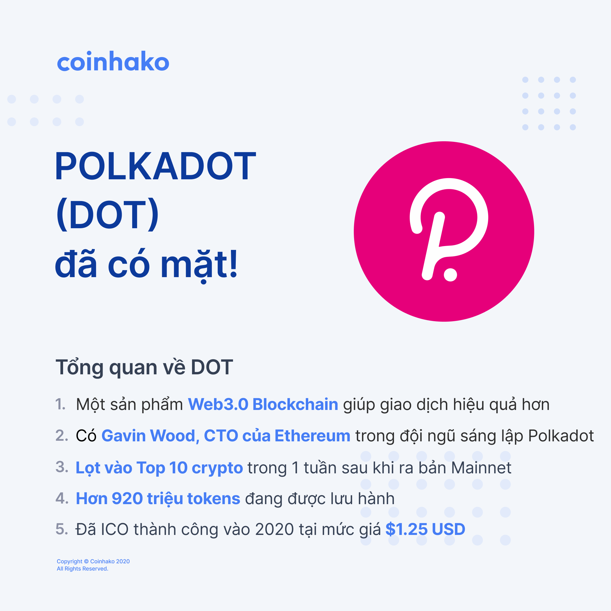 Nên hay không nên đầu tư vào Polkadot (DOT)