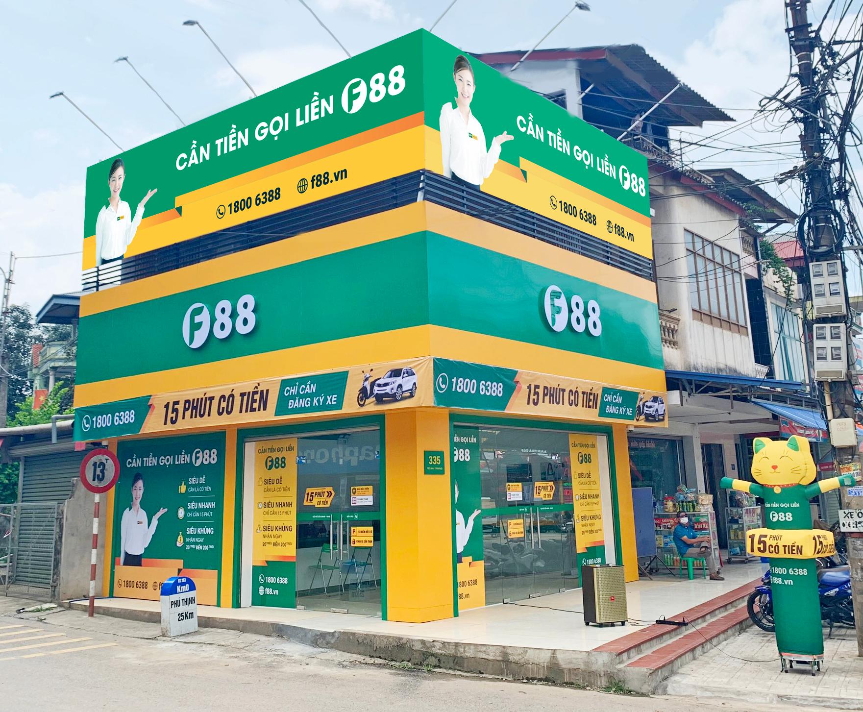 Công ty F88 đã khai trương văn phòng giao dịch thứ 10 tại tỉnh Thái Nguyên