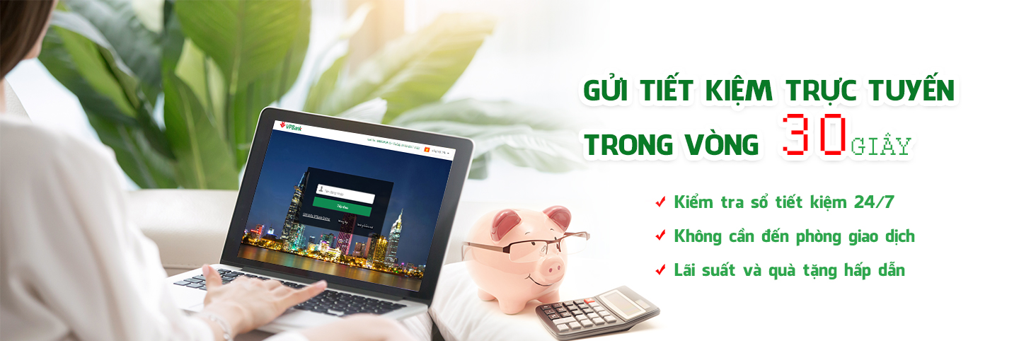 gửi tiết kiệm online