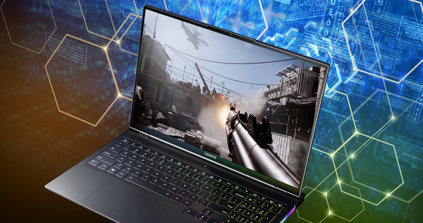 Đối thủ cạnh tranh của máy tính Legion 7 So với đối thủ ROG Zephyrus G15, một lợi thế khác của Legion 7 là có trang bị webcam.