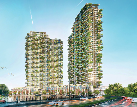 Thiết kế theo concept Vertical Forest